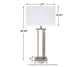 Aniela Metal Table Lamp (2/CN)