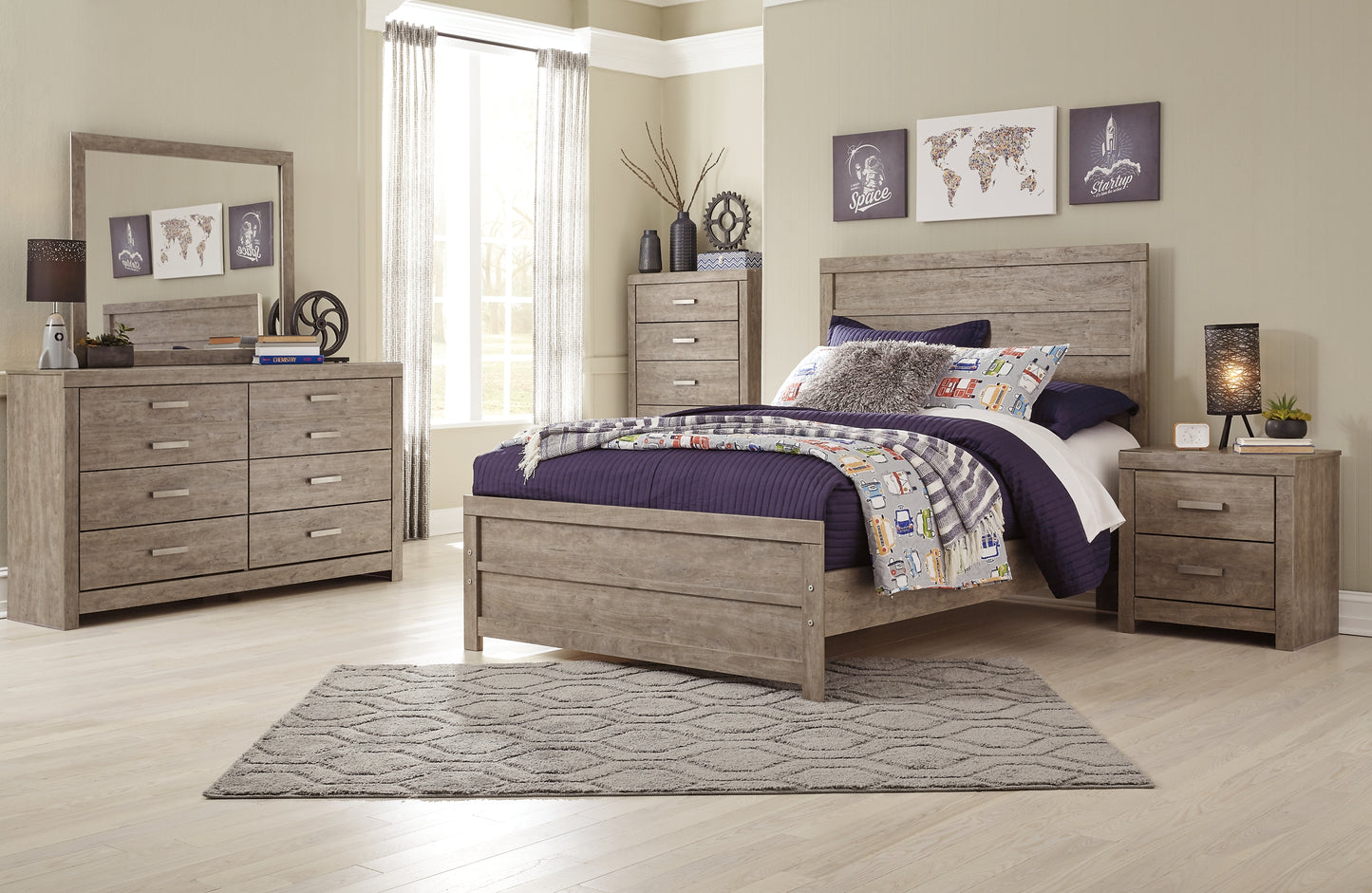 Culverbach  Panel Bed