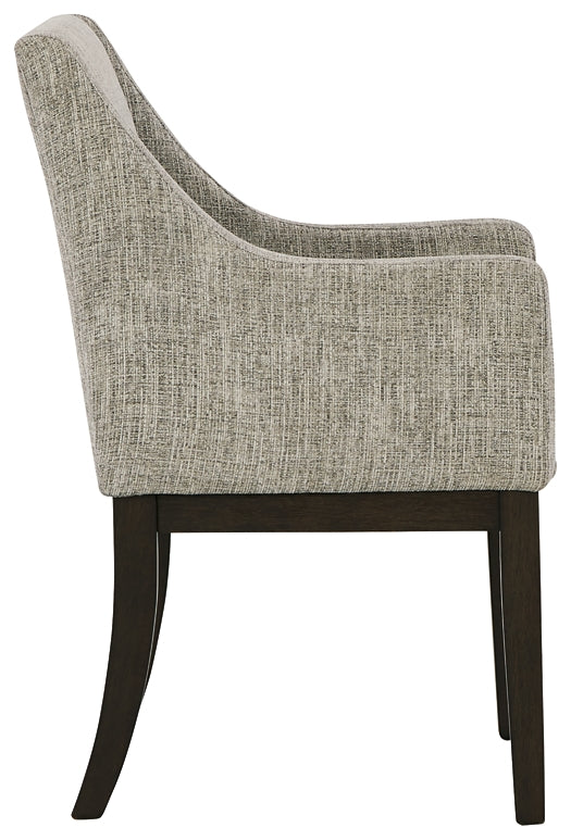 Burkhaus Dining UPH Arm Chair (2/CN)