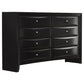 Briana 5-piece Eastern King Bedroom Set Black