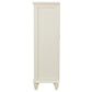 Sandy Beach 5-drawer Bedroom Chest Cream White