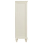 Sandy Beach 5-drawer Bedroom Chest Cream White