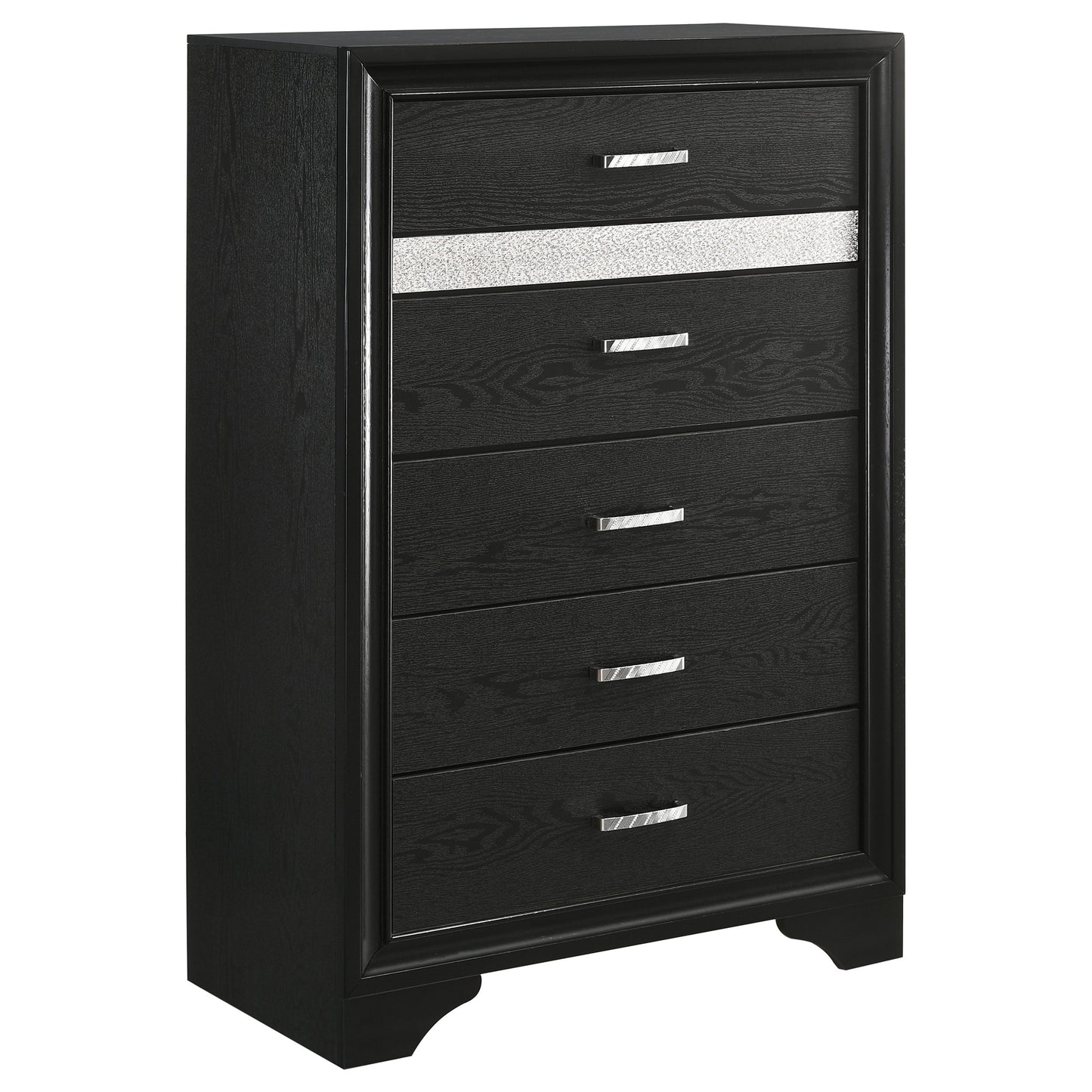 Miranda 5-drawer Bedroom Chest Black