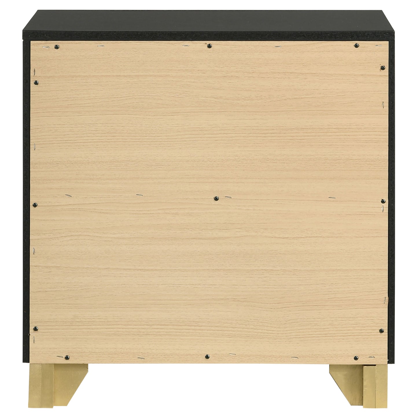 Caraway 2-drawer Nightstand Black