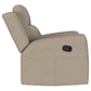 Brentwood Upholstered Recliner Chair Taupe