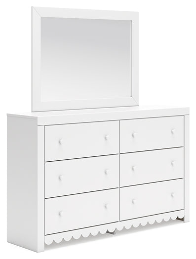 Mollviney Dresser and Mirror