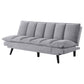 Laredo Upholstered Tufted Convertible Sofa Bed Grey