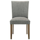 Cantley Upholstered Dining Side Chair Grey (Set of 2)