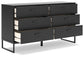 Socalle Queen Platform Bed with Dresser