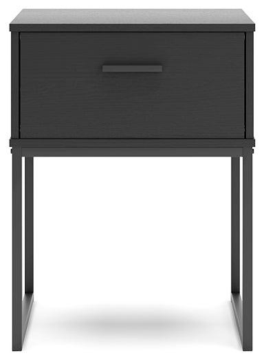 Socalle Twin Panel Headboard with Nightstand