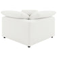 Raleigh Boucle Upholstered Corner Chair Ivory