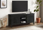 Concord 2-door 60-inch TV Stand Console Distressed Java