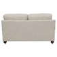 Glenn 3-piece Upholstered Sofa Set Light Grey and Grey