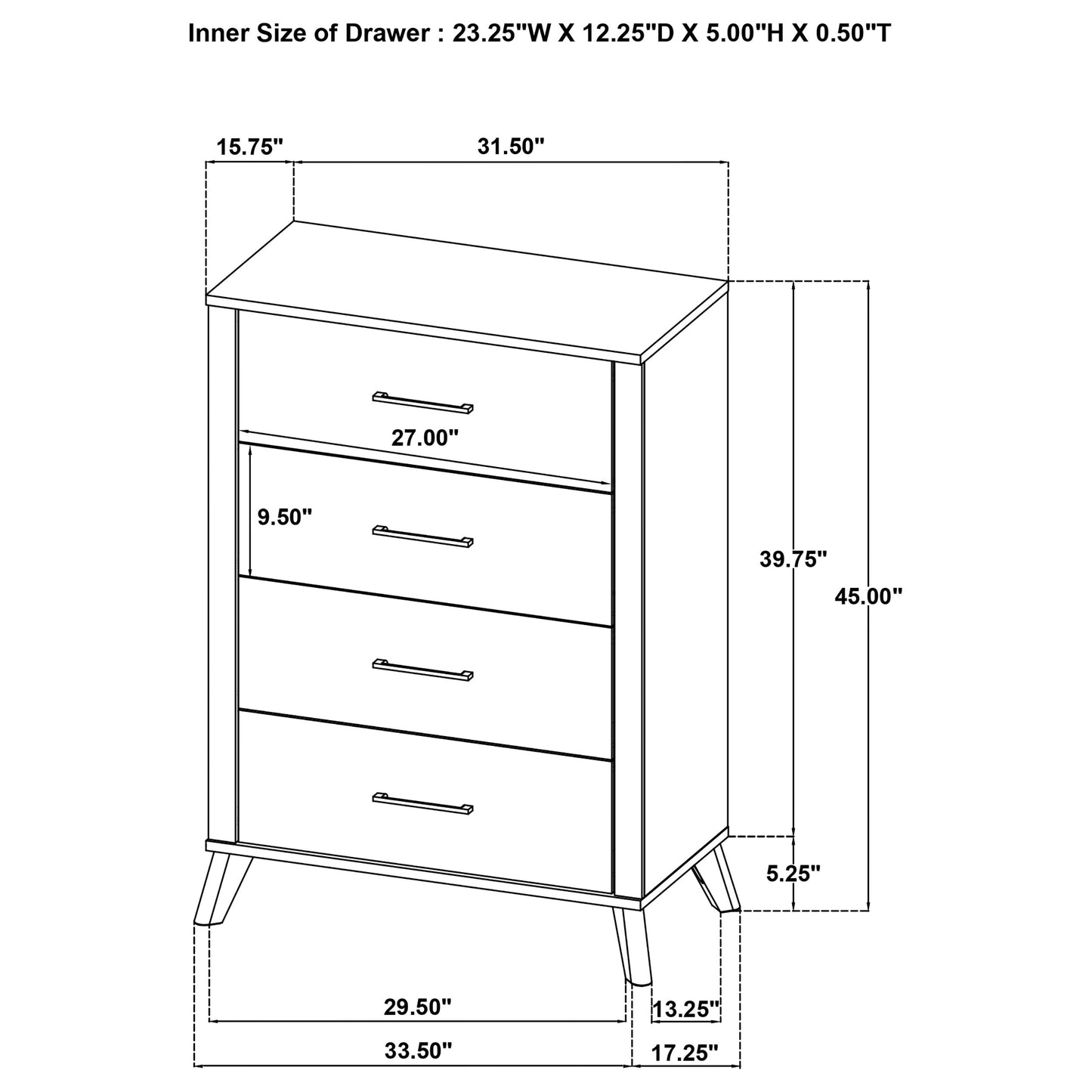 Kaywood 5-piece Eastern King Bedroom Set Natural Pine