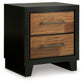 Kraeburn Two Drawer Night Stand