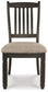 Tyler Creek Dining UPH Side Chair (2/CN)