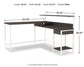 Dorrinson L-Desk with Storage