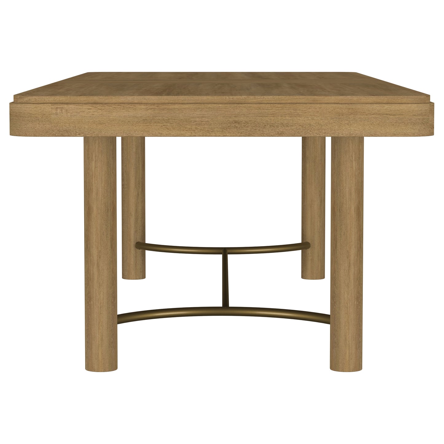 Arini 104-inch Extension Leaf Dining Table Sand Wash