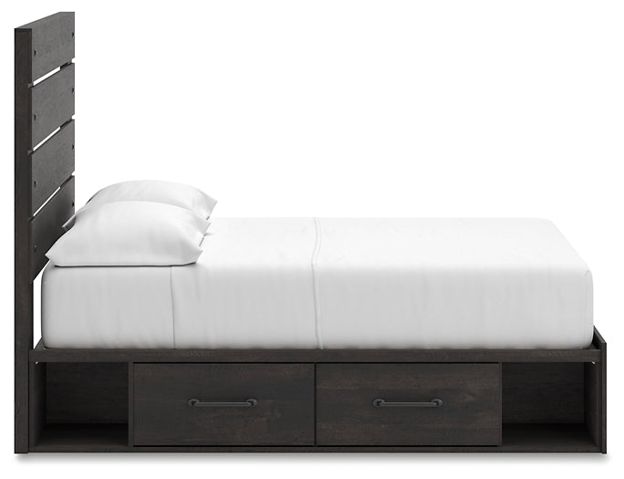 Hollivern Full Panel Storage Bed