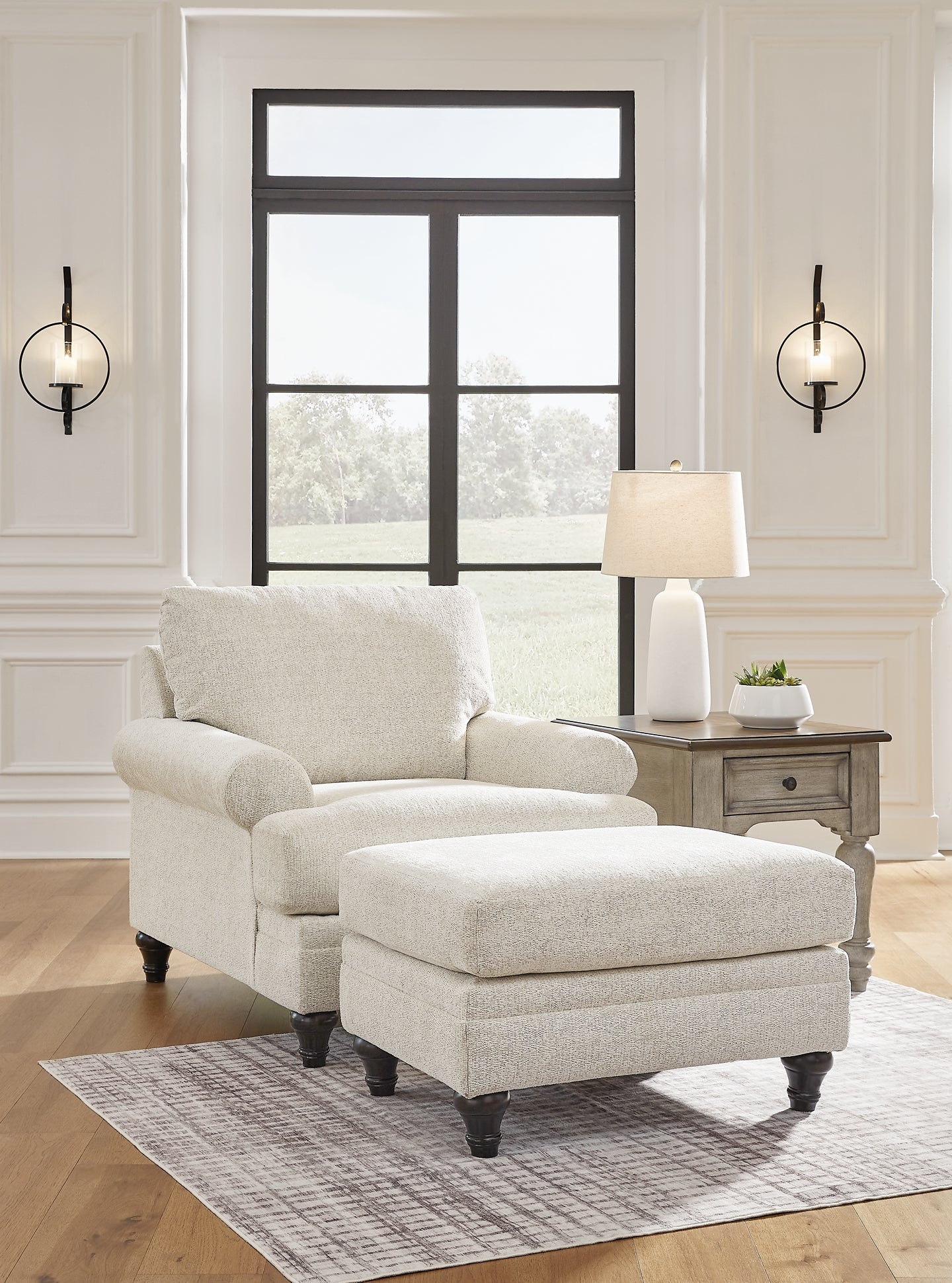 Valerani Sofa, Loveseat, Chair and Ottoman