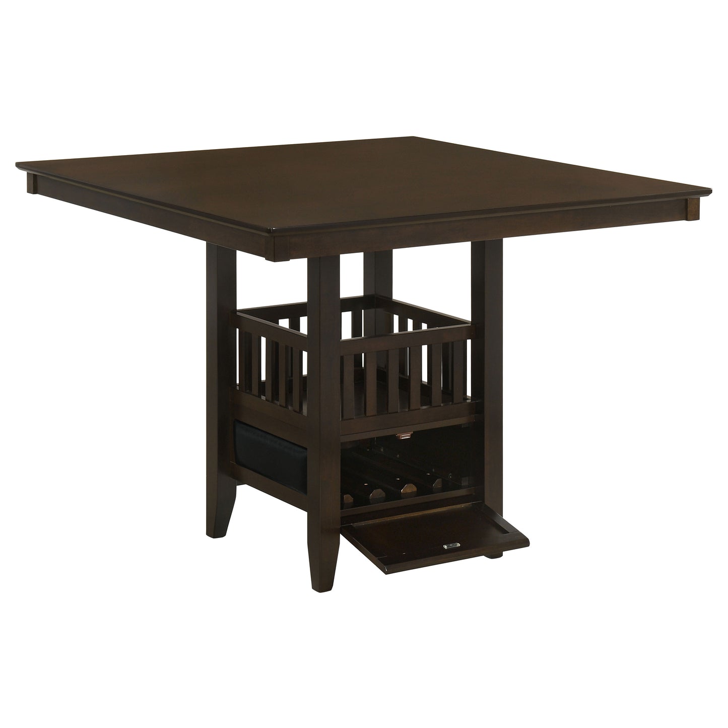 Jaden Square 47-inch Counter Height Dining Table Espresso