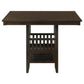 Jaden Square 47-inch Counter Height Dining Table Espresso