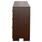 Jessica 6-drawer Dresser Cappuccino