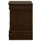 Louis Philippe 2-drawer Nightstand Cappuccino