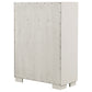 Jessica 5-drawer Bedroom Chest Cream White