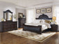 Cambridge 4-piece Eastern King Bedroom Set Cappuccino