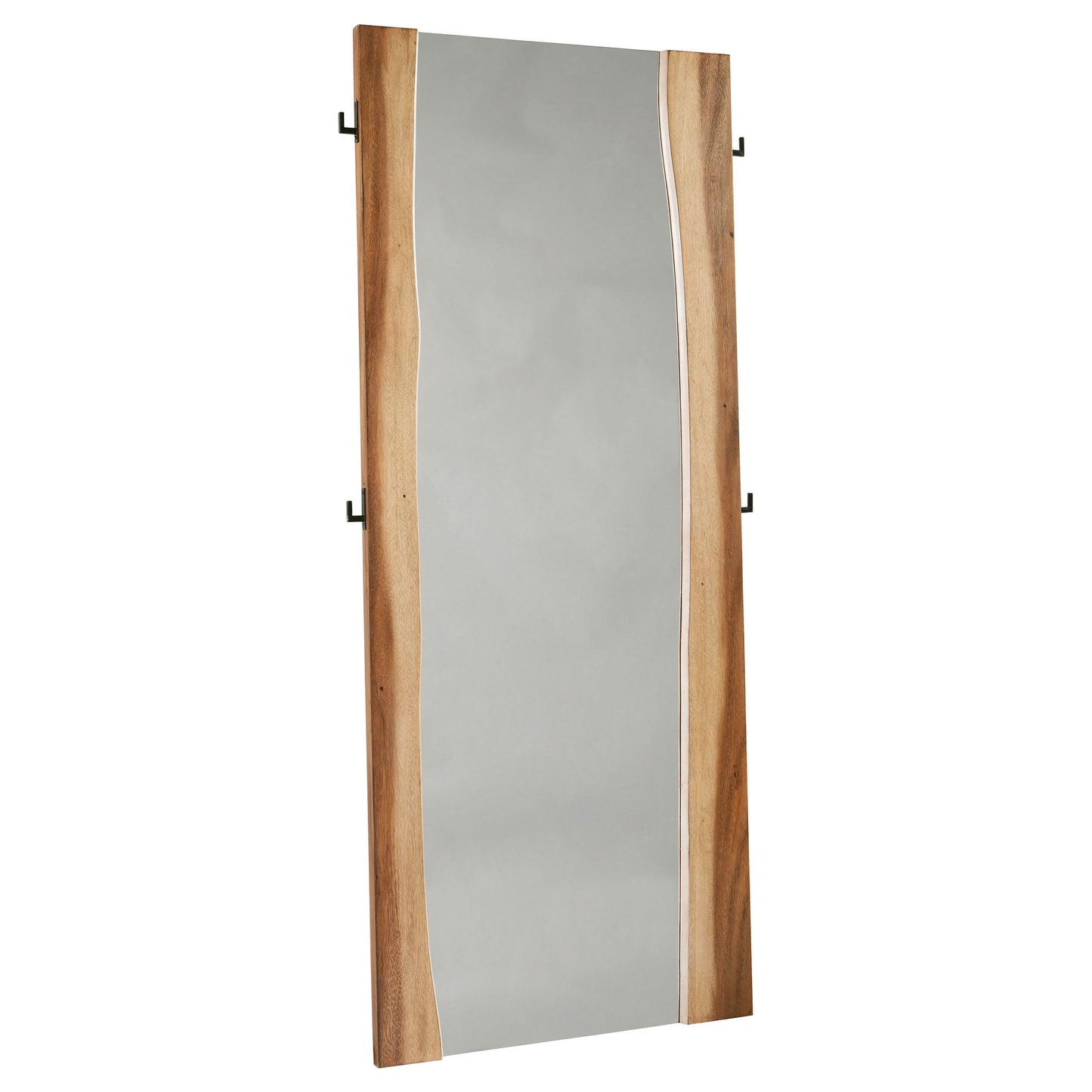 Winslow 31 x 76 Inch Standing Floor Mirror Smokey Walnut