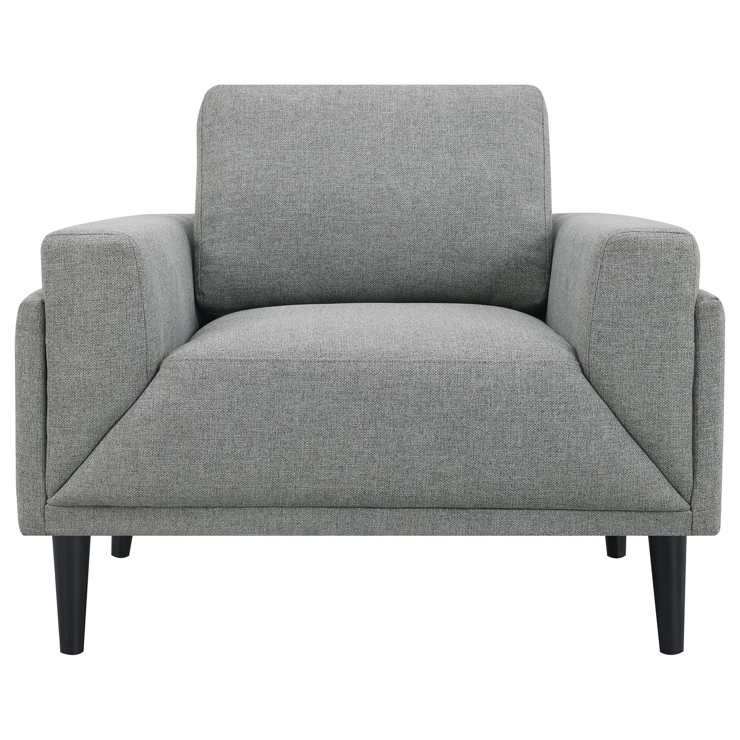 Rilynn Upholstered Track Arm Accent Chair Grey