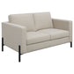 Tilly Upholstered Track Arm Loveseat Oatmeal