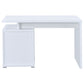 Irving 47-inch 2-drawer Office Computer Desk White