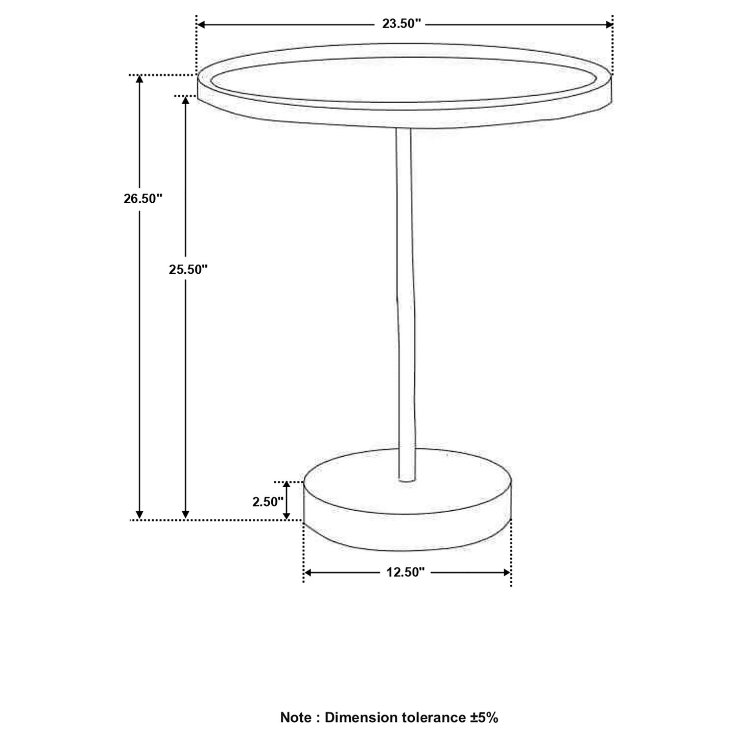 Ginevra Wood Top Marble Base Table Natural Brown and White